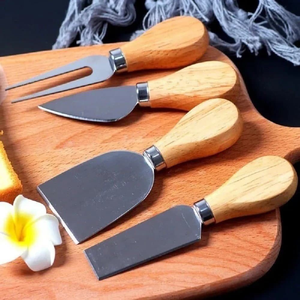 conjunto de faca para queijo com 4 pecas 0944 casa cafe mel 4