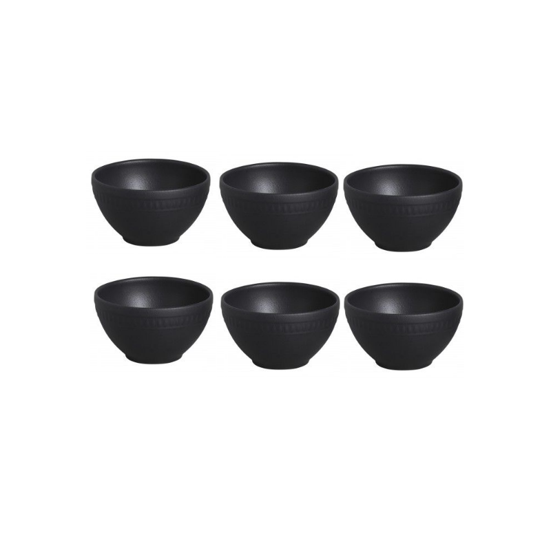 191673901 bowl pietra nera preto matte ceramica 6 pecas porto brasil casa cafe mel