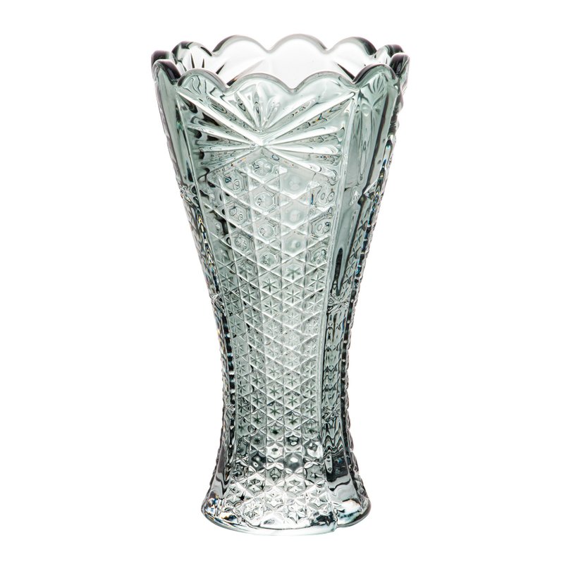28253 vaso cristal princess transparente 14x8cm casa cafe mel 1