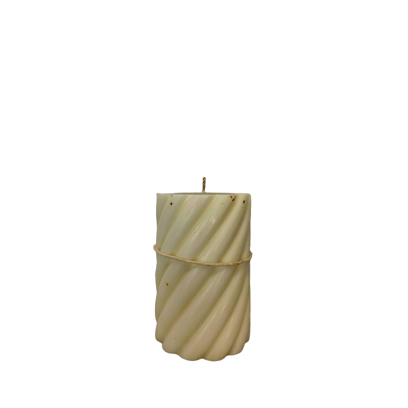 0010 veconjunto 2 velas cilindrica twist cera vegetal off white 12x8cm 4
